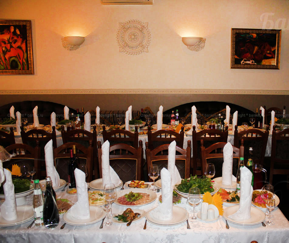 Основной зал — Ресторан Золотой Фундук