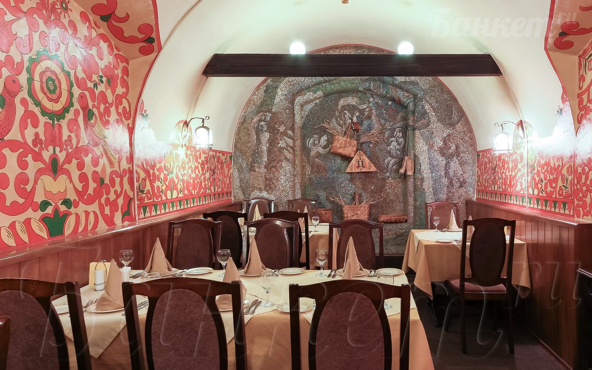 Гжель — Ресторан Разгуляй