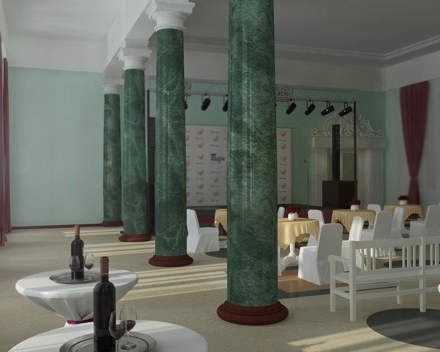 Аллюр — Молодежный зал , фото банкетного зала