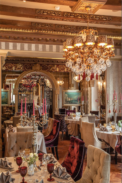 Палаццо Дукале — Центральный зал, фото банкетного зала