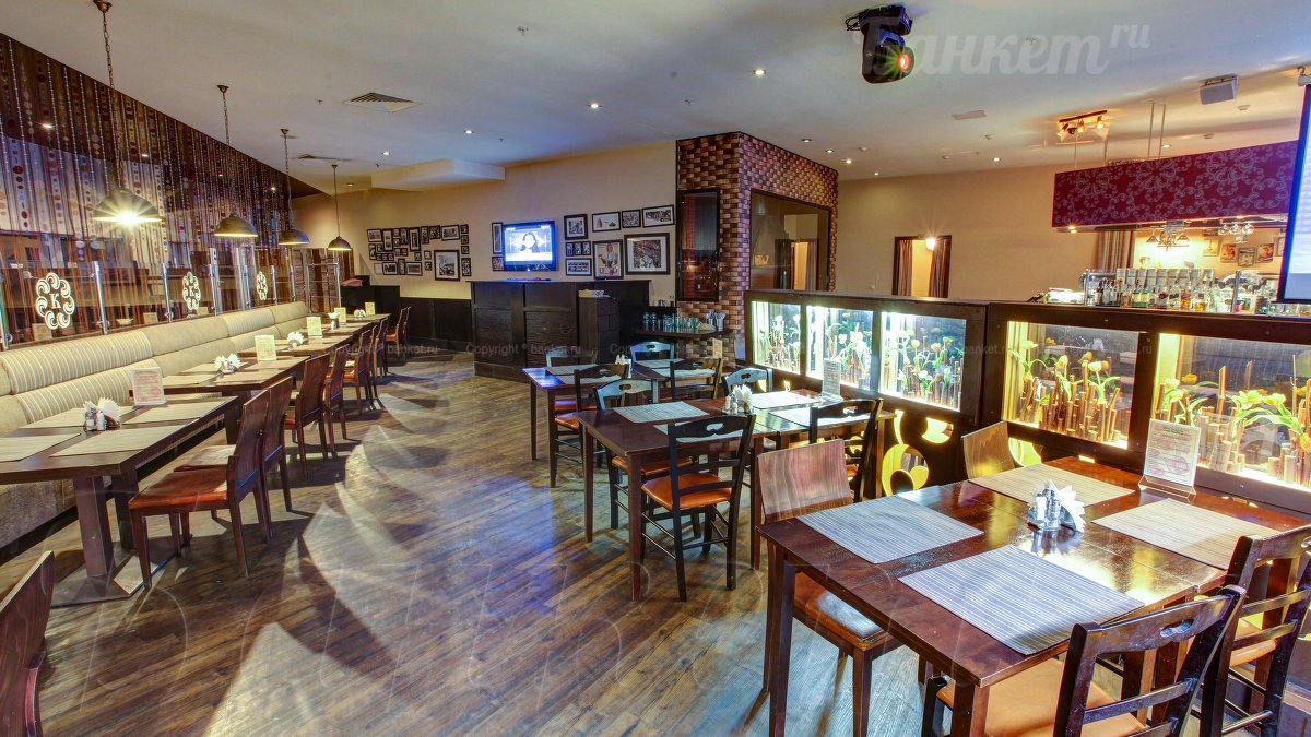 Ресторан Каравайцефф пиво & гриль — Ресторан Каравайцефф, фото банкетного зала
