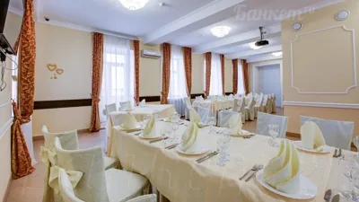 Банкетный зал на 5 этаже — Гостиница Славянка