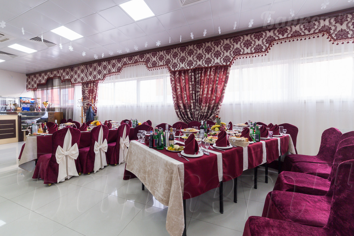 Ресторан Националь — Основной зал, фото банкетного зала