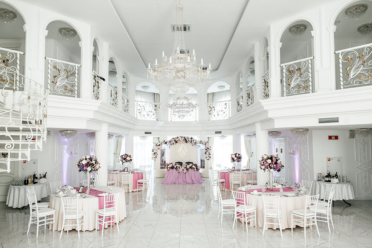 Парк-Отель Орловский — Банкетный зал Екатерининский, фото банкетного зала