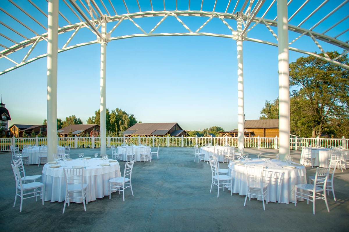 Летняя галерея — банкетный зал Парк-Отель Орловский