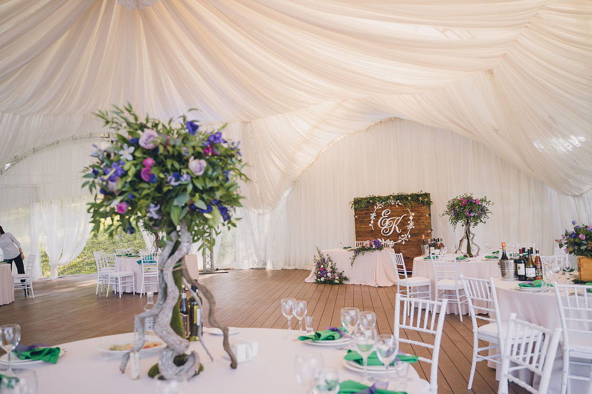 Белоснежный Шатер Екатерина II — Парк-Отель Орловский