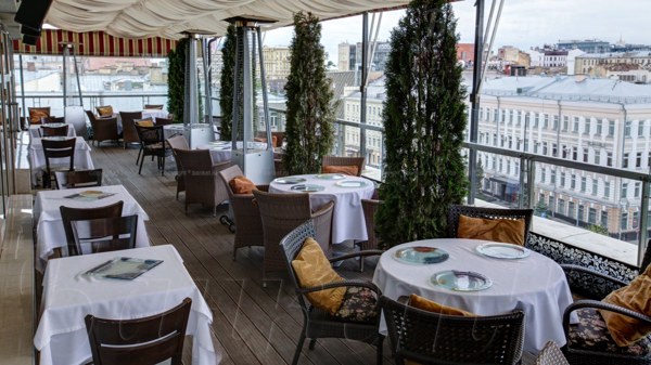 Логотип Ресторан Русские Сезоны