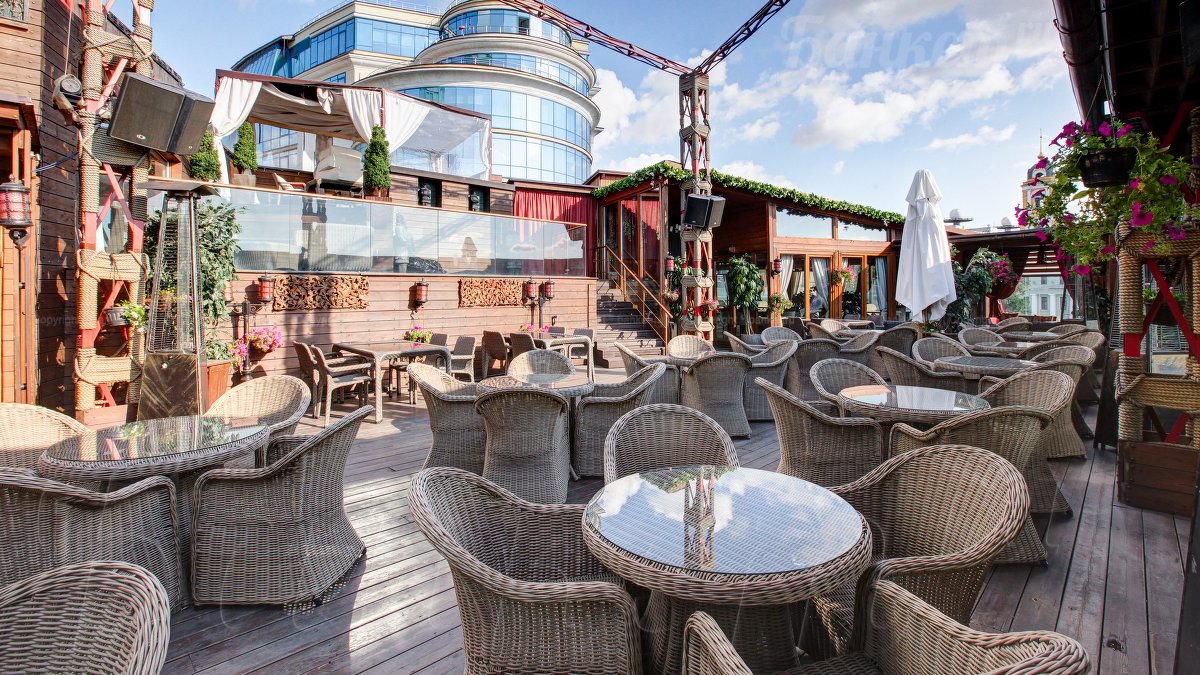 Летняя веранда на крыше  — Buddha-Bar Moscow / Будда бар