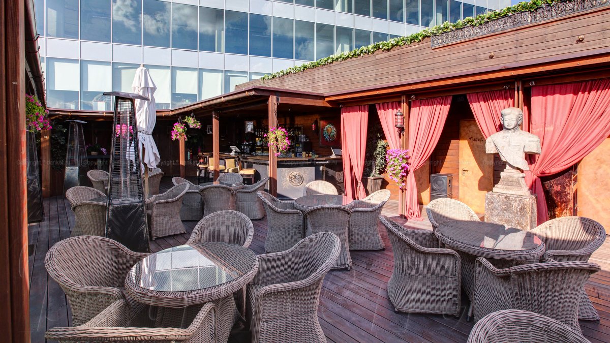 Летняя веранда на крыше Летняя веранда на крыше — фото 3