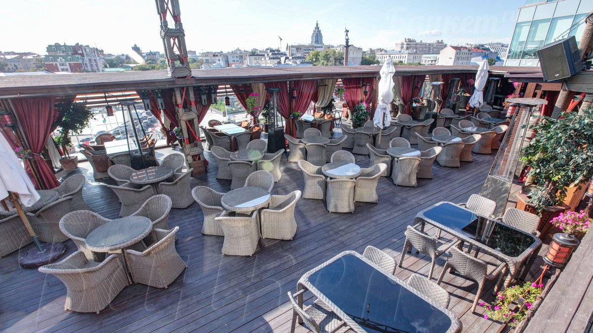 Летняя веранда на крыше Летняя веранда на крыше — фото 6