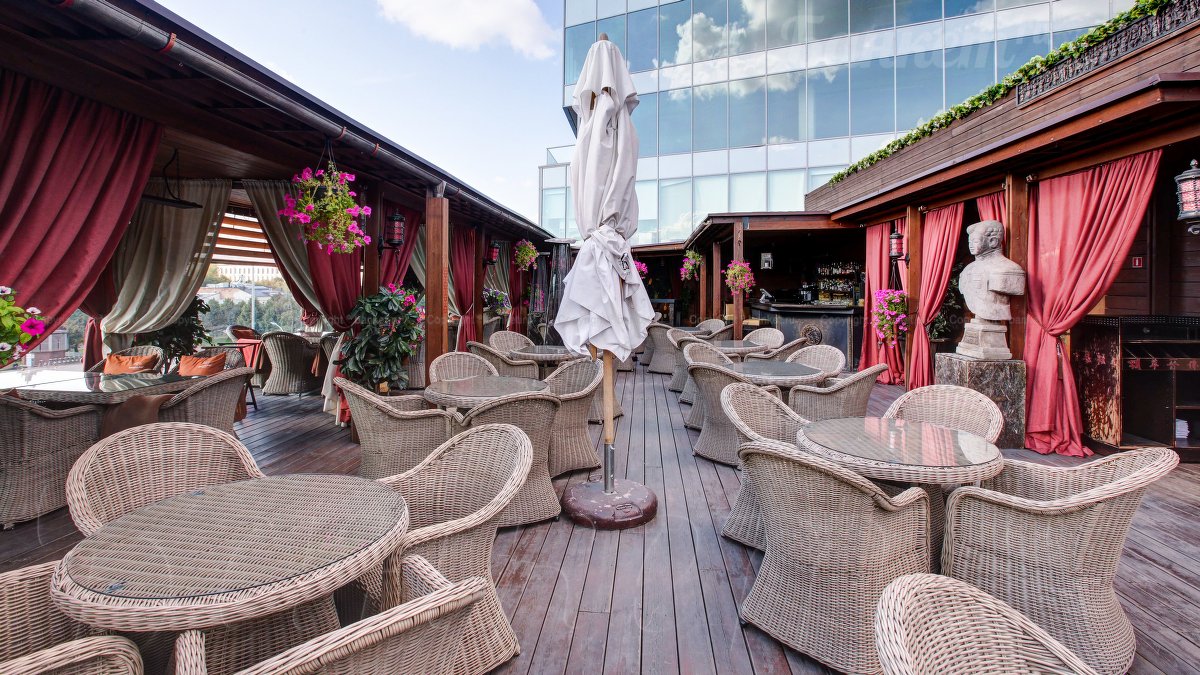 Летняя веранда на крыше Летняя веранда на крыше — фото 7