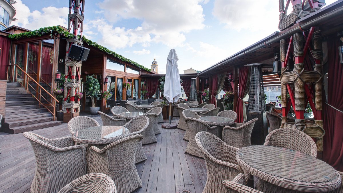 Летняя веранда на крыше Летняя веранда на крыше — фото 8