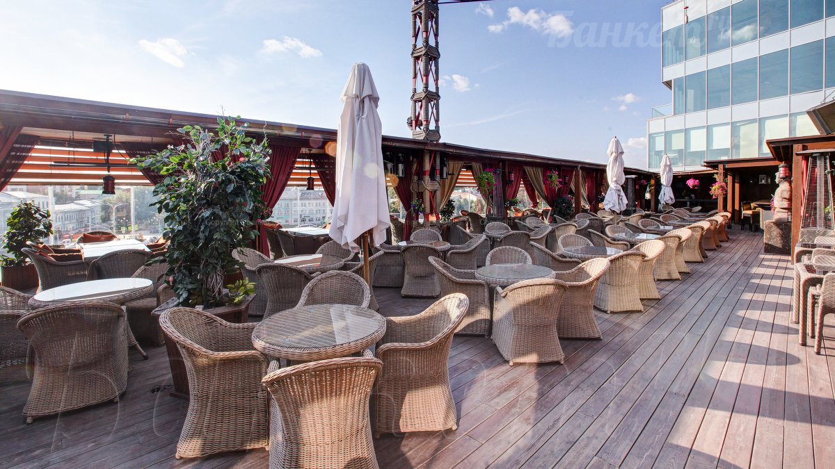 Летняя веранда на крыше Летняя веранда на крыше — фото 11