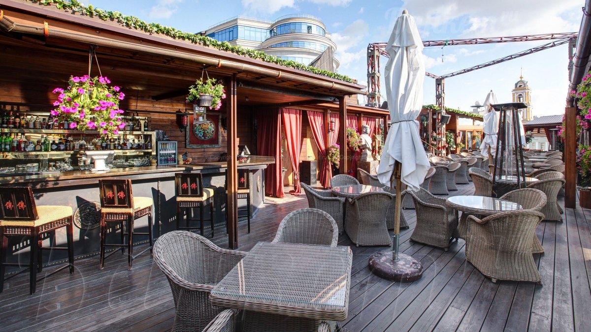 Летняя веранда на крыше Летняя веранда на крыше — фото 12