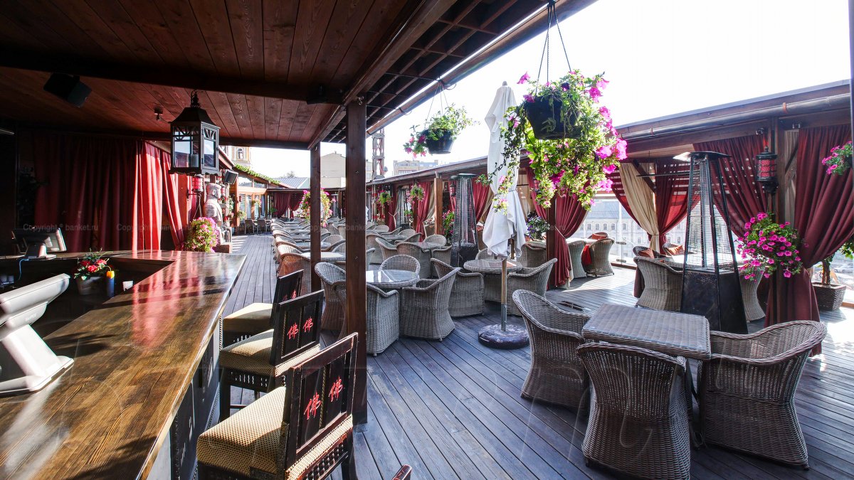 Летняя веранда на крыше Летняя веранда на крыше — фото 15