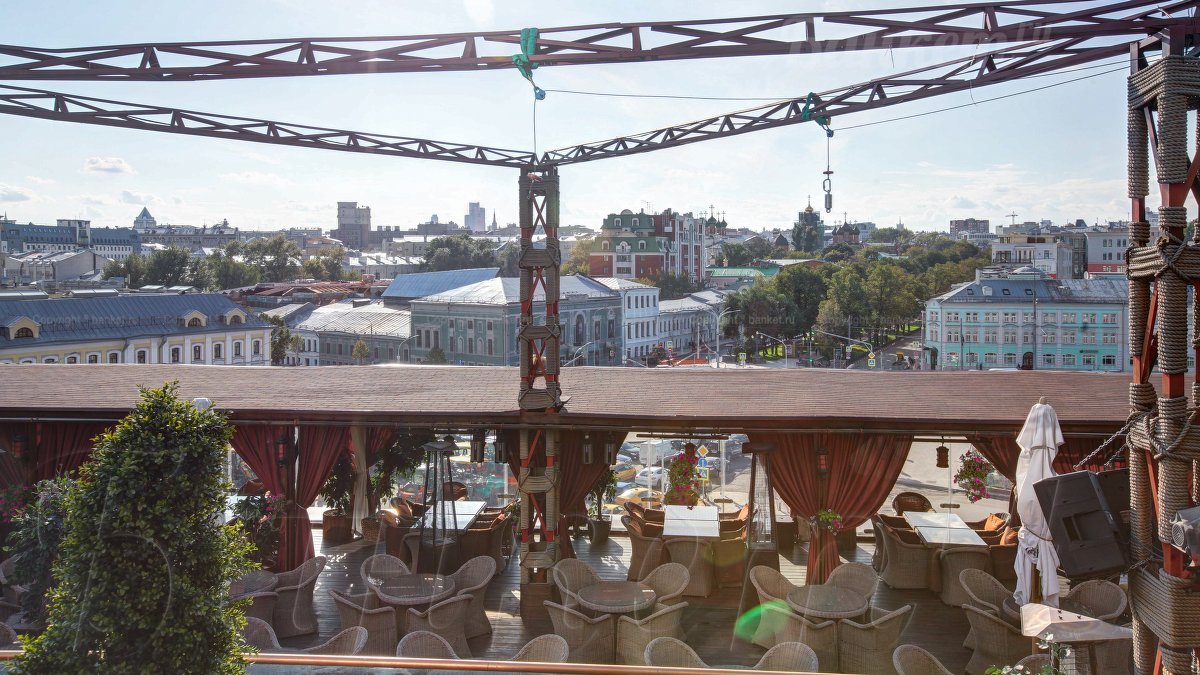 Летняя веранда на крыше Летняя веранда на крыше — фото 17