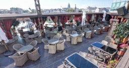 Летняя веранда на крыше  — фото 6