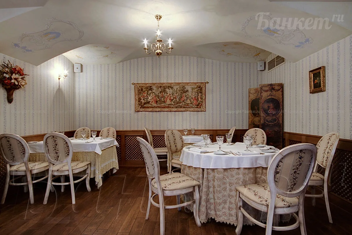 Ресторан Гоголь — Столовая, фото банкетного зала