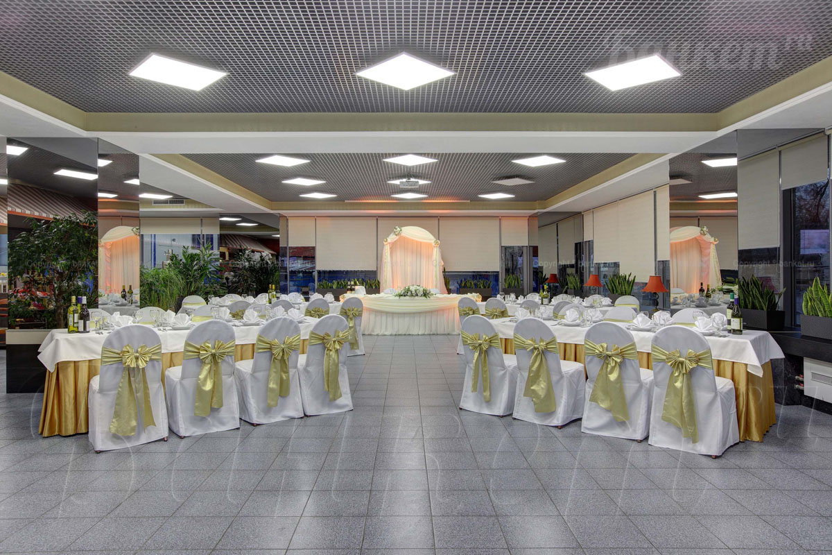 Ресторан Davego — Банкетный зал, фото банкетного зала