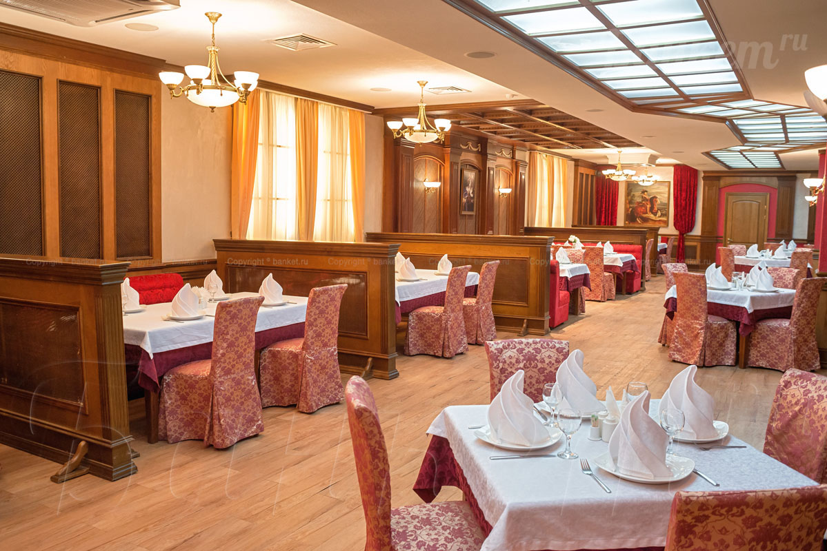 Банкетный зал — Ресторан Царская Охота