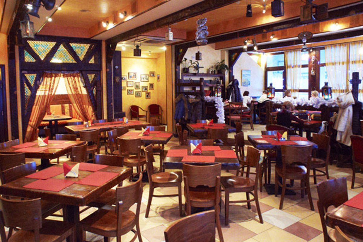 Кафе Библиотека — Основной зал, фото банкетного зала