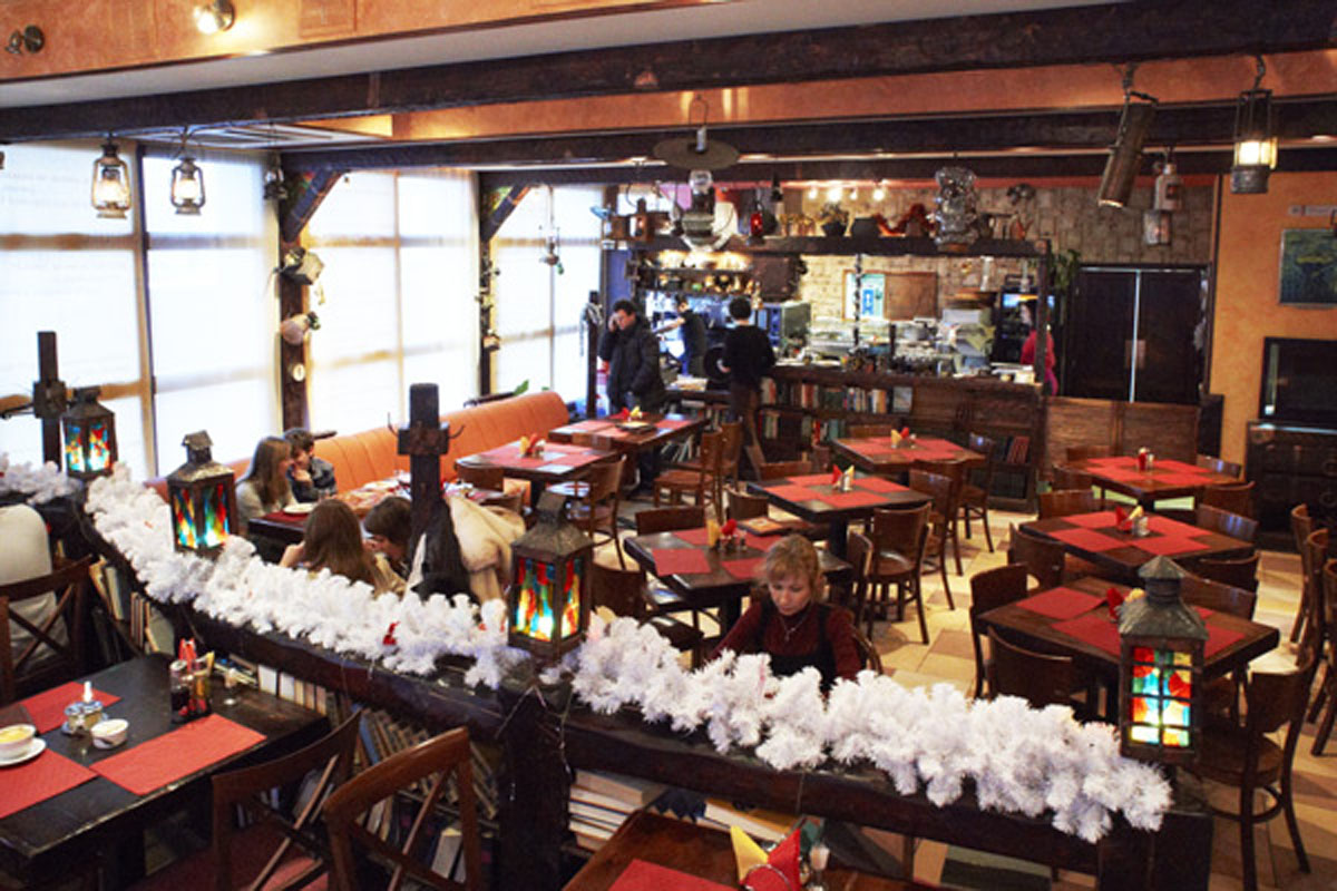 Основной зал — Кафе Библиотека