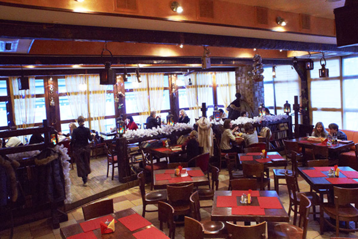 Основной зал — Кафе Библиотека