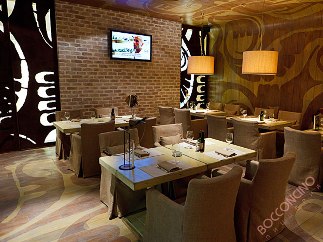 Основной зал — Ресторан Bocconcino