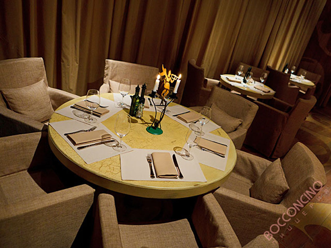 Основной зал — Ресторан Bocconcino