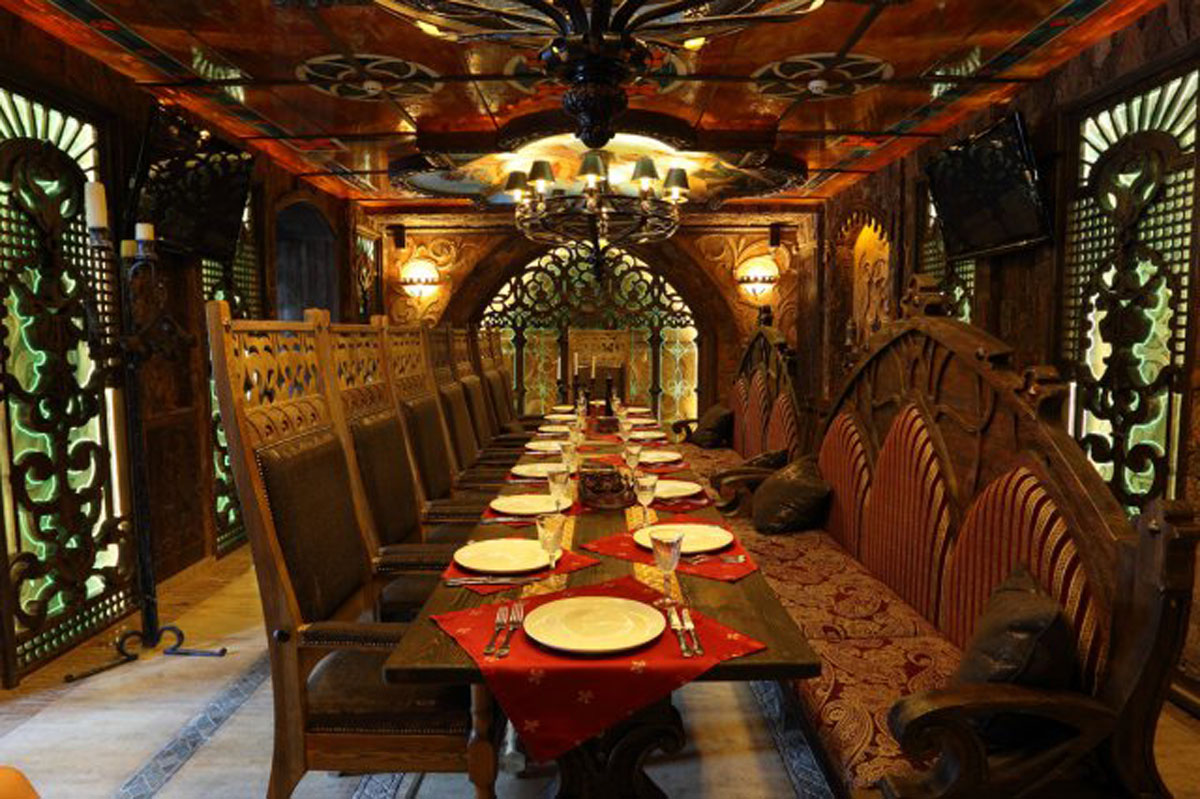 Ресторан На старом месте — Основной зал, фото банкетного зала