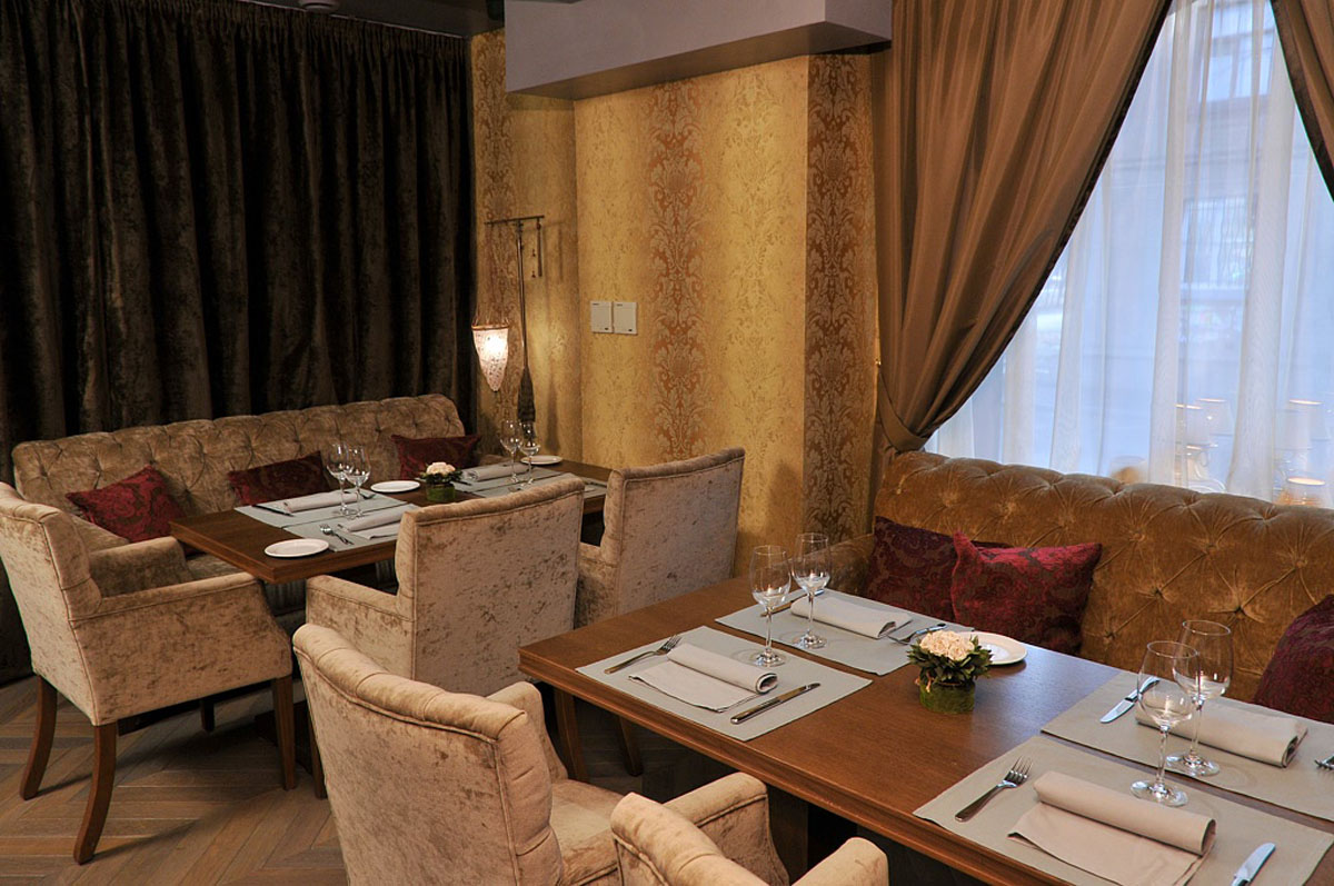 Основной зал — Ресторан  Basilio (Базилио) 