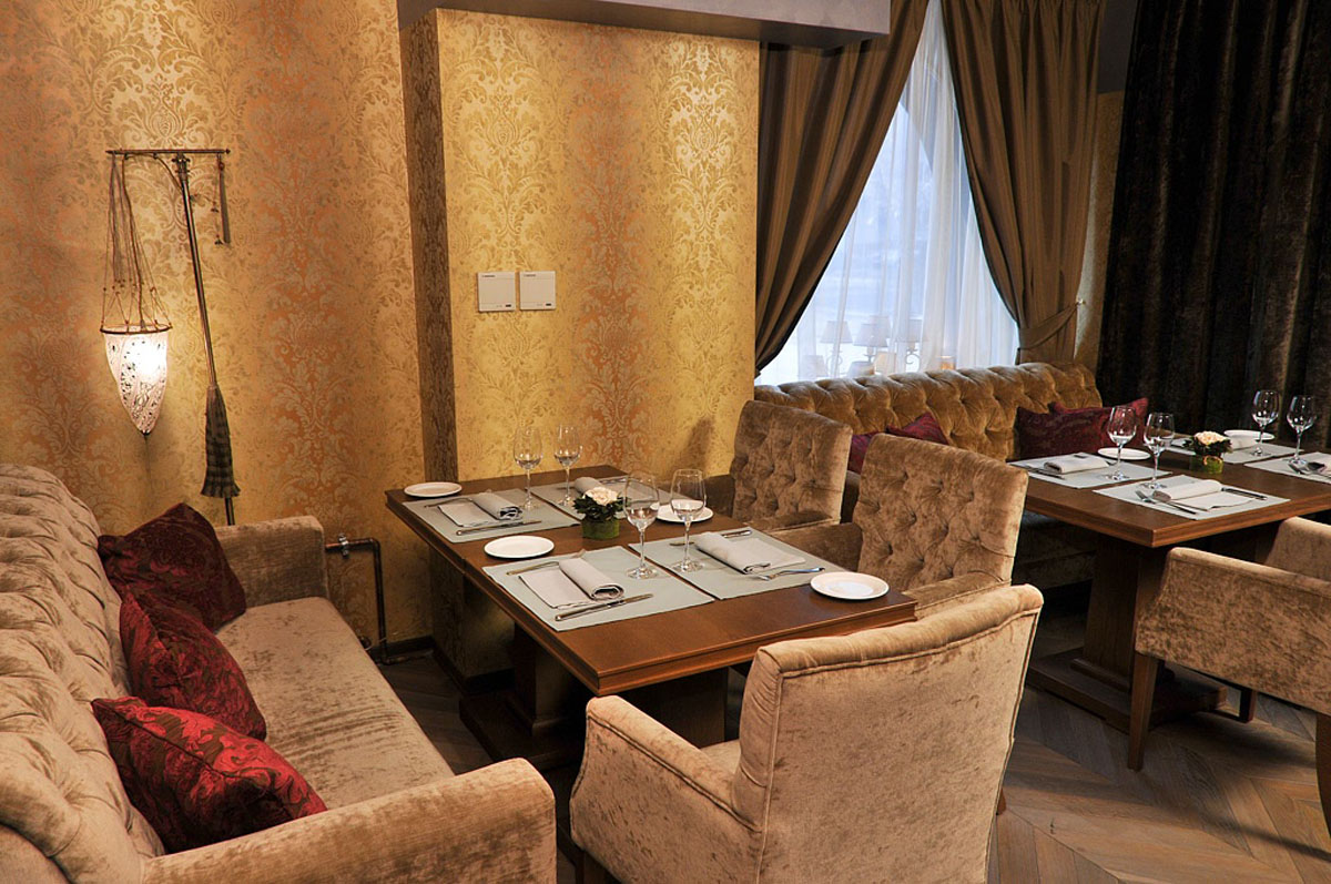 Основной зал — Ресторан  Basilio (Базилио) 