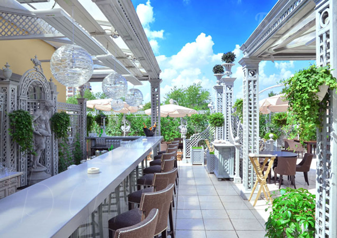 Трельяжная терраса — фото 3