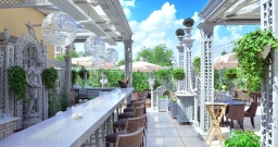 Трельяжная терраса — подробнее о зале