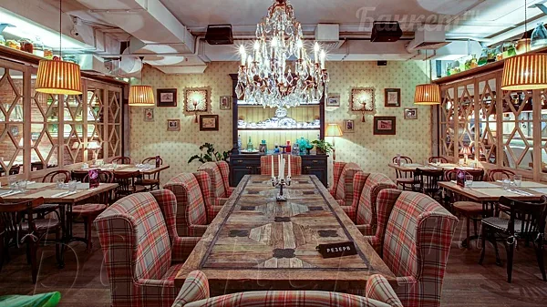 Ресторан домашней грузинской кухни Кувшин, Основной зал — фото