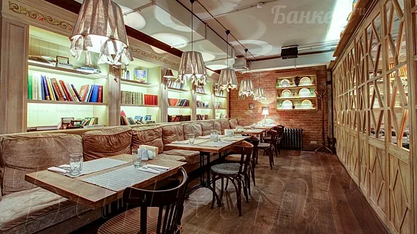 Ресторан домашней грузинской кухни Кувшин, Основной зал — фото