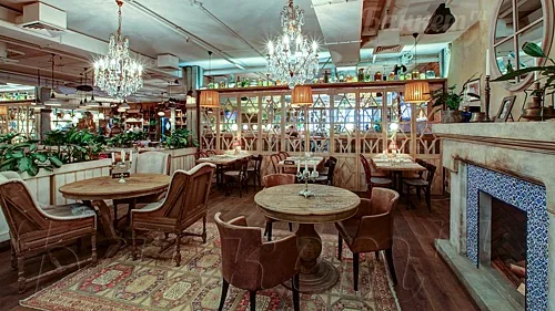 Основной зал — Ресторан домашней грузинской кухни Кувшин, Москва