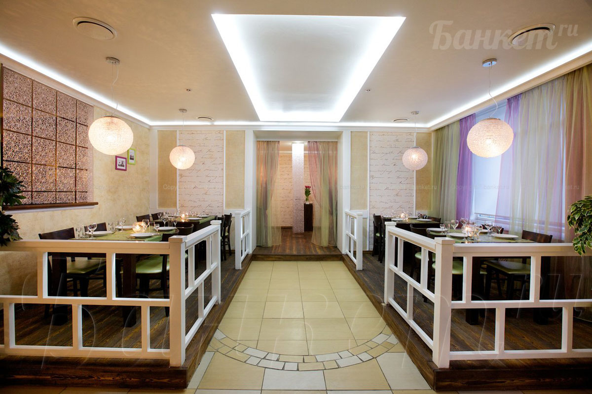 Основной зал — Кафе Bazilic / Базилик 