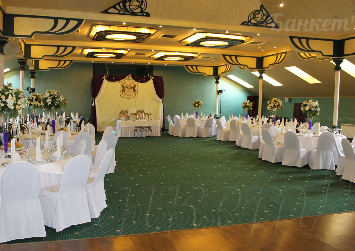 Голицын Клуб — Банкетный зал  Олимп, фото банкетного зала
