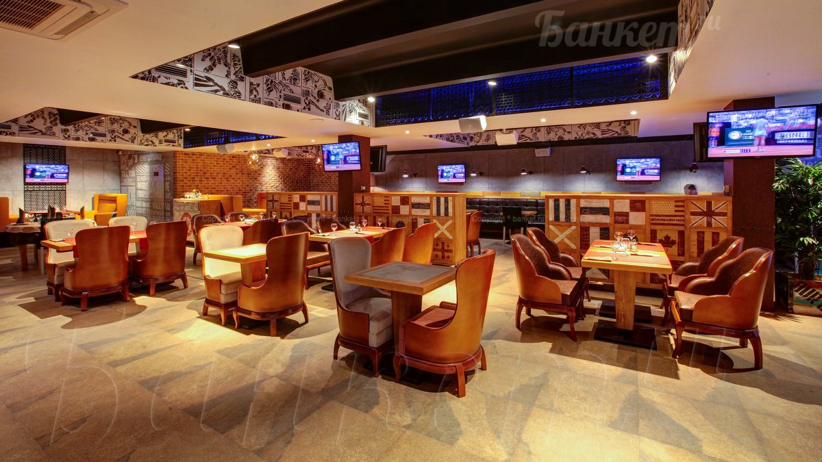 Ресторан Кафе-караоке SHELBY — Общий зал, фото банкетного зала