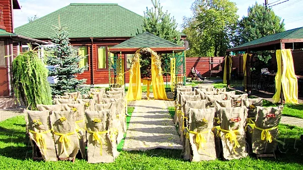 Коттеджный комплекс Южный форт, Банкетный зал Южный форт — фото