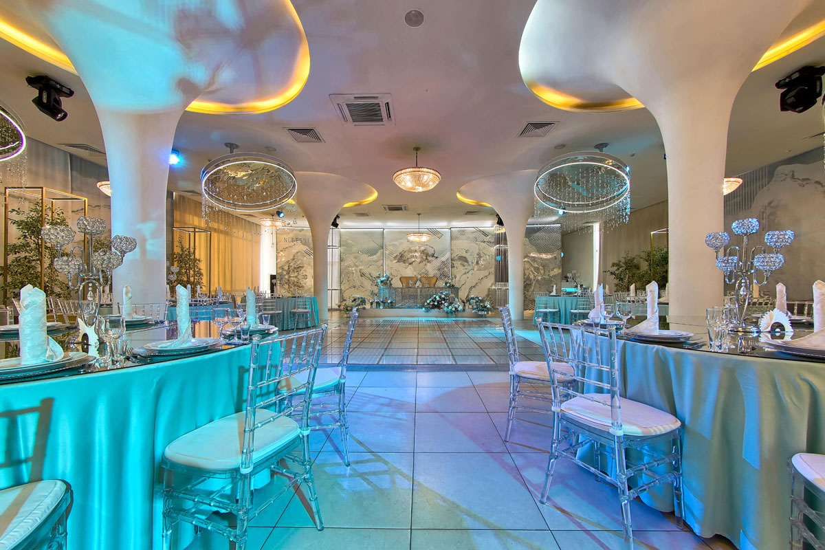 Зал Небесный — Банкетный ресторан Небесный