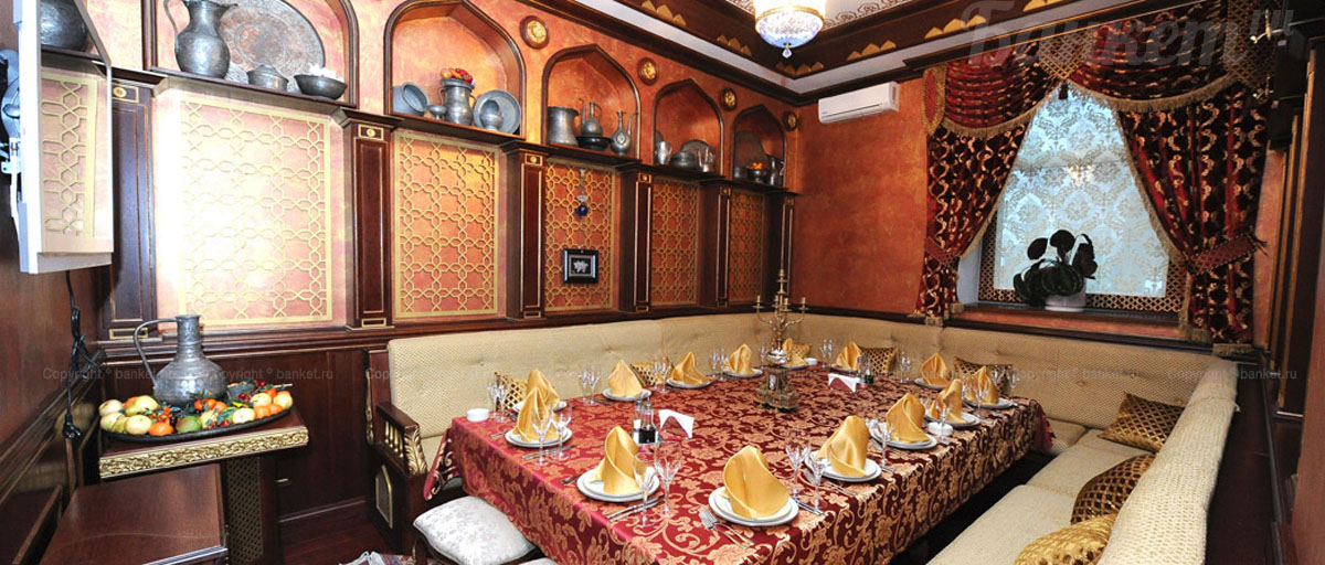 Зал Ширван — Ресторан Азербайджан