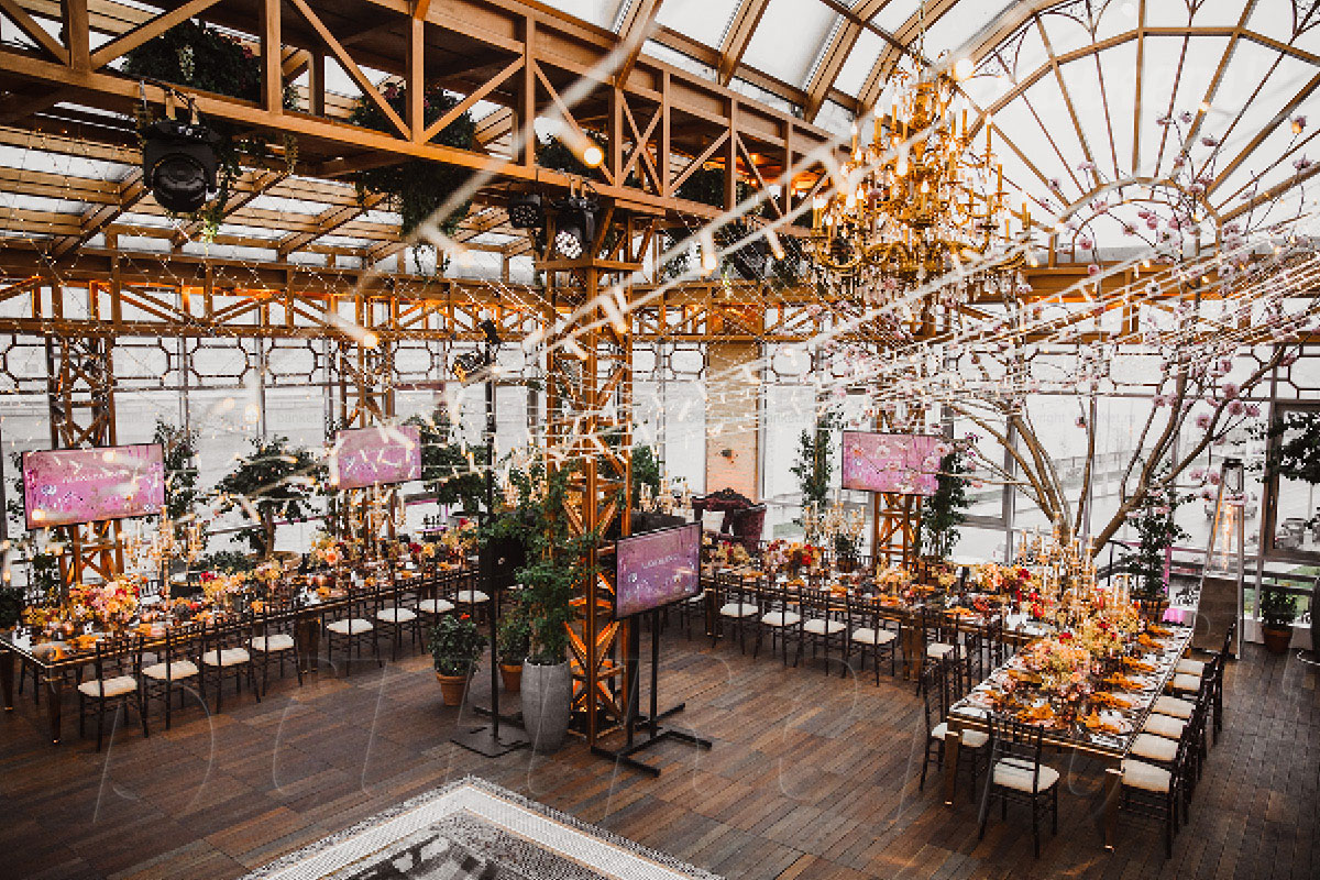 Терраса-оранжерея под стеклянным куполом — Банкетный комплекс Soho rooms / Сохо Румс