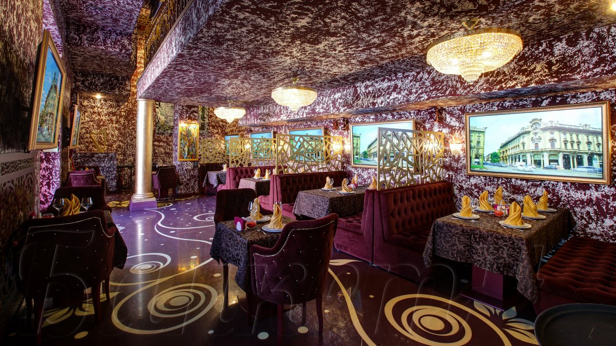 Основной зал — Ресторан Бархат