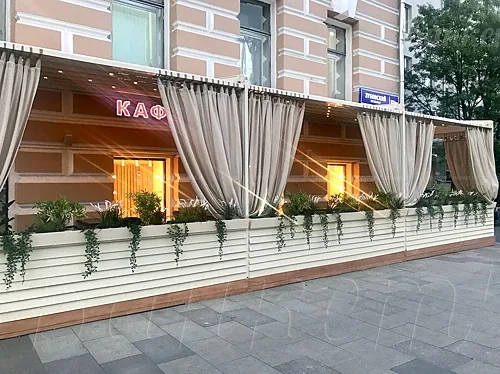 Летняя веранда — Кафе Гранж / Grange Café, Москва