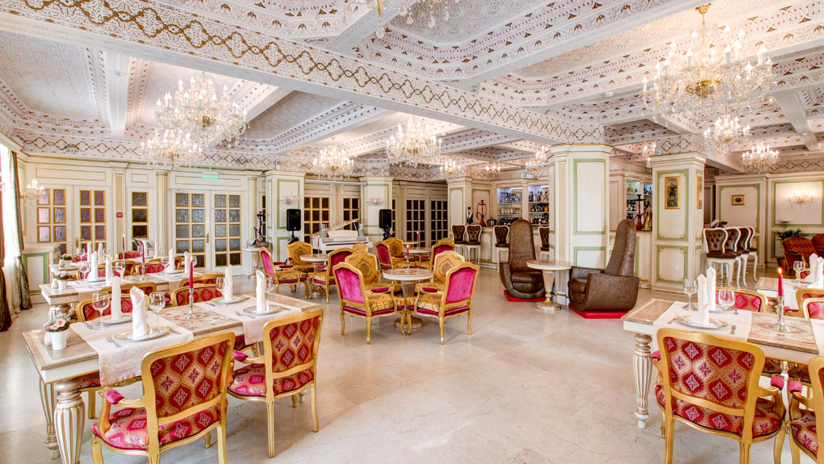 Кафе Гранж / Grange Café — Основной зал, фото банкетного зала