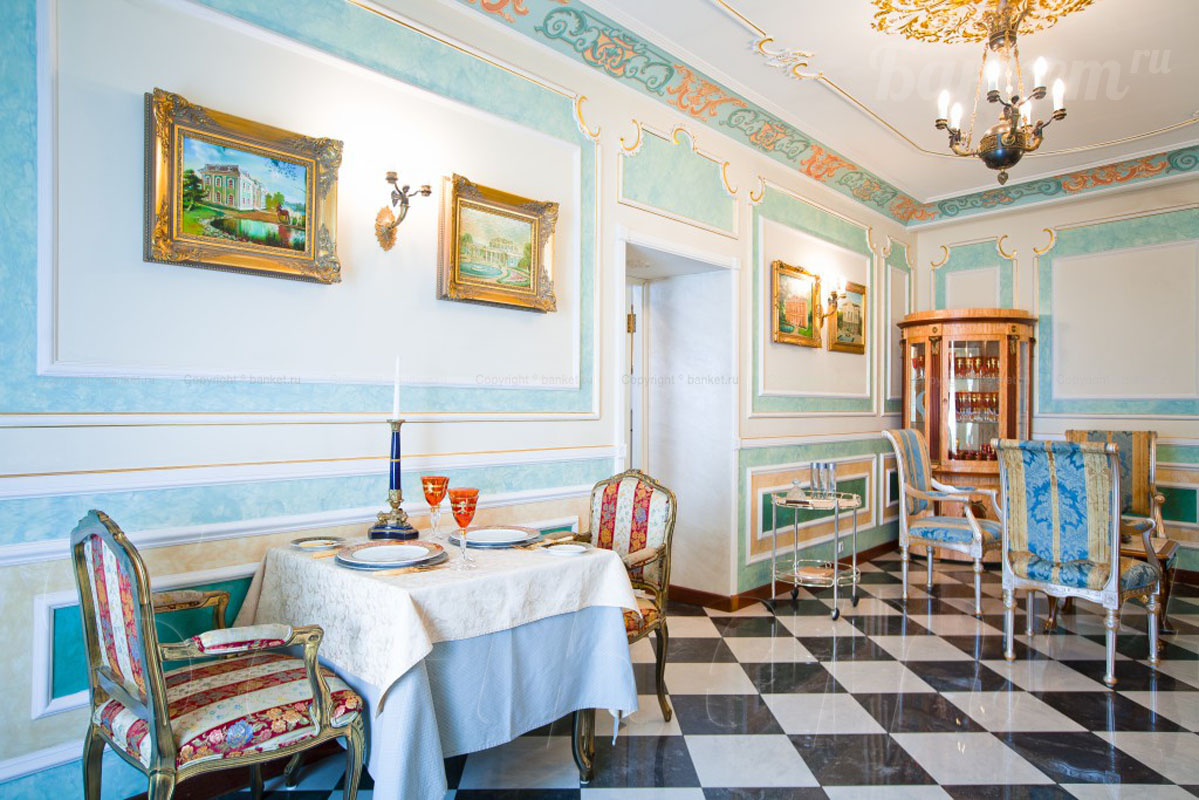 Ресторан Русский Ампиръ — Аванзал, фото банкетного зала