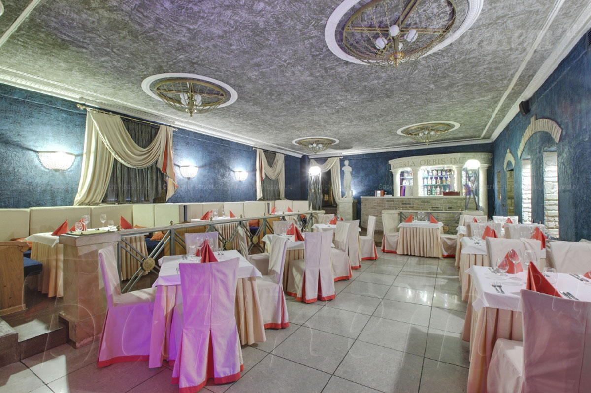 Основной зал Римская империя — Ресторан Империя