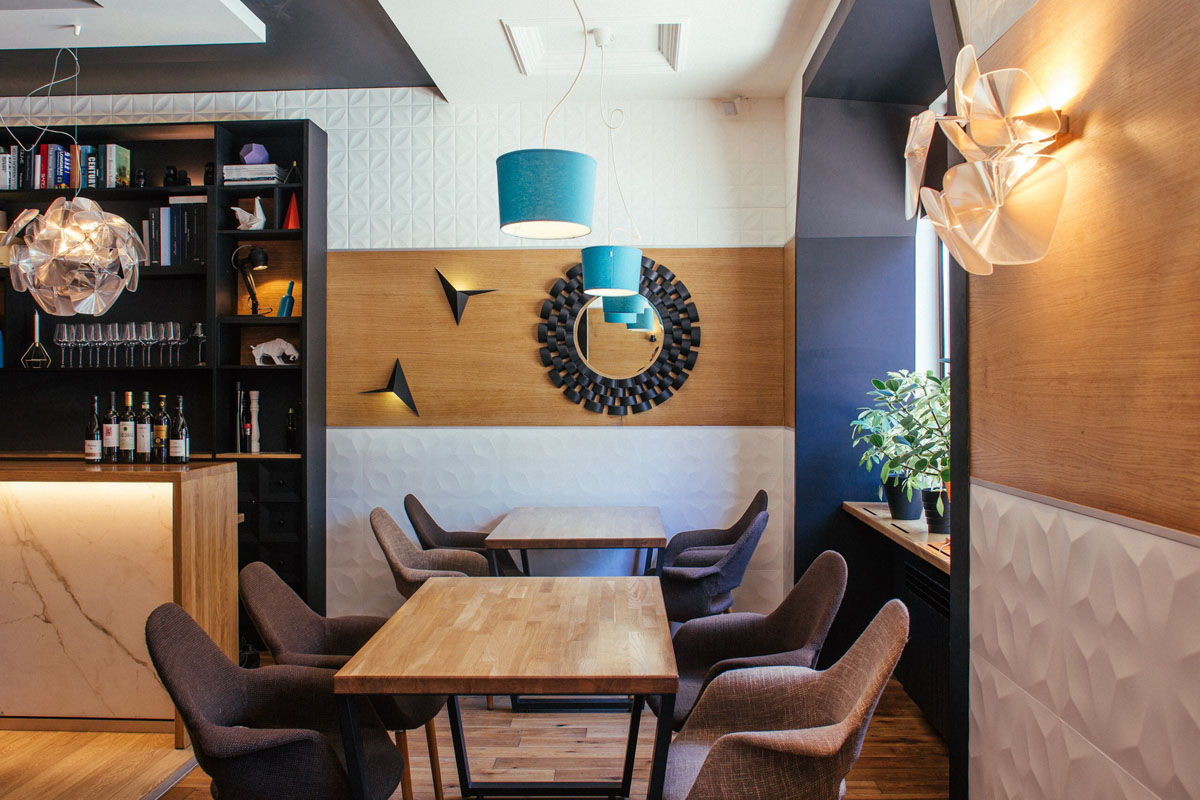 Основной зал — Кафе Абажур / Abajour